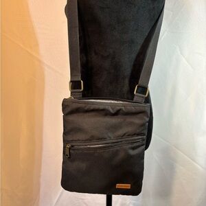 2/$30 Eddie Bauer Black Connect Tech Travel Crossbody Bag.